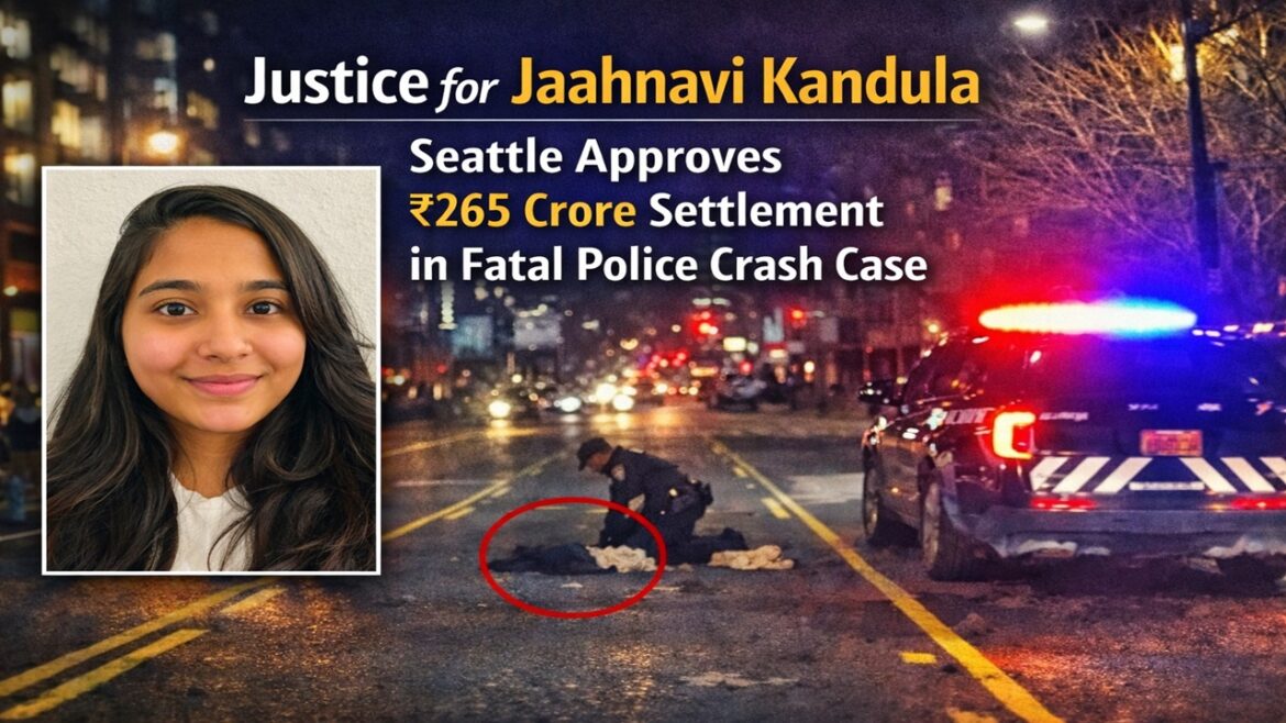 Justice for Jaahnavi Kandula Seattle Approves ₹265 Crore - VarthaJagath