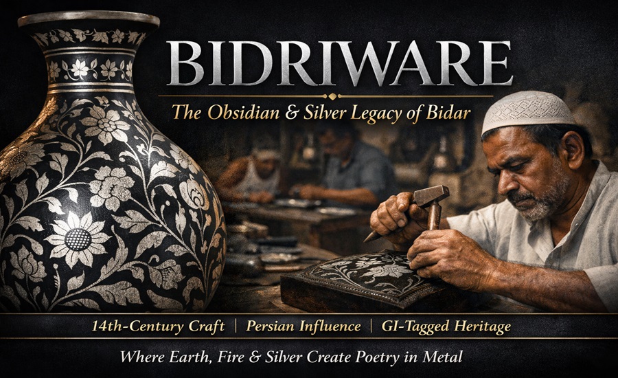 The Art of Bidriware History, Process, and the Silver-Inlay Craft of ...